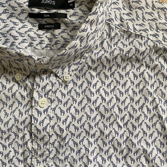 Jules stretch button down shirt EU XL - Picture 4 of 4